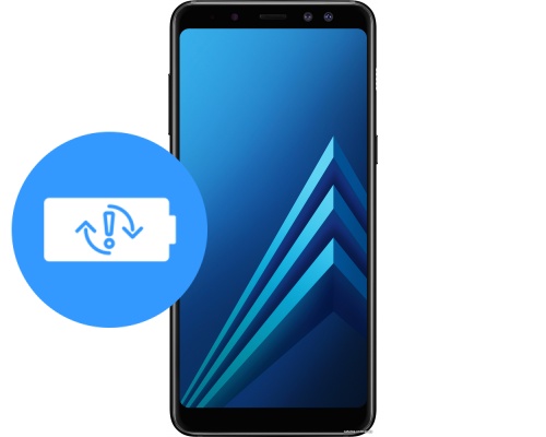 Замена аккумулятора (батареи) Samsung Galaxy A8+