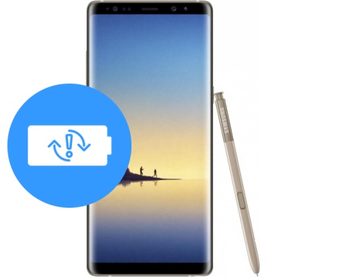 Замена аккумулятора (батареи) Samsung Galaxy Note 8