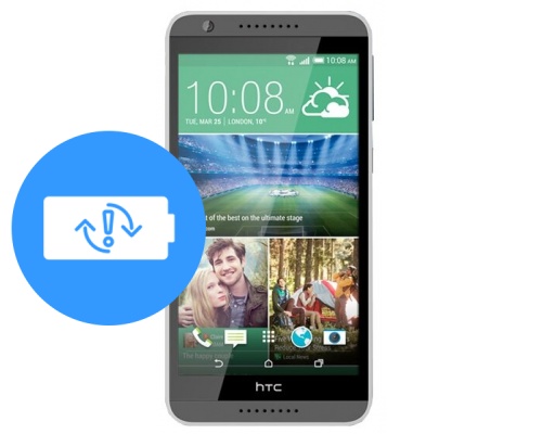 Замена аккумулятора (батареи) HTC Desire 820