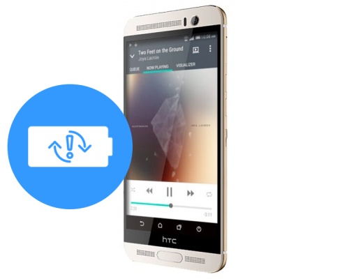 Замена аккумулятора (батареи) HTC One M9 Plus
