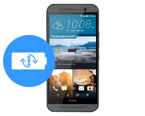 Замена аккумулятора (батареи) HTC One M9