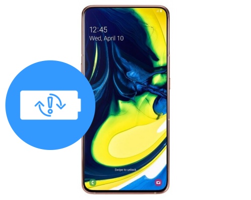 Замена аккумулятора (батареи) Samsung Galaxy A80
